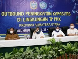 Tingkatkan Kekompakan Lewat Outbound Nawal Lubis Harapkan TP PKK