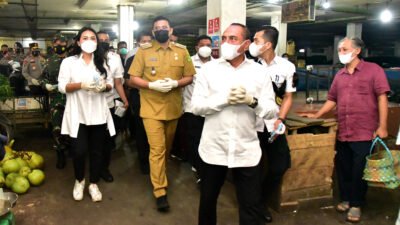 Edy Rahmayadi Senang Lihat Warga Taati Prokes dan Tetap Ikuti Protokol