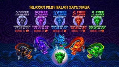 Pilih meja di 5Dragon