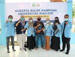 Mahasiswa UNRI Ikuti Proram Kukerta 40 Hari di Kampung Tangkerang Labuai