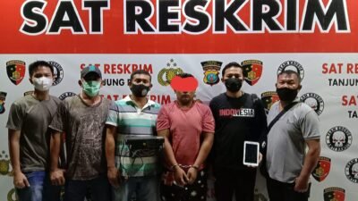 Tim Gabungan Polres Tanjung Balai Tangkap Tersangka Pembobol Rumah