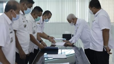 OPD dan Camat Se-Kabupaten Asahan Tandatangani Perjanjian Kinerja