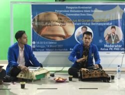 PMII UIS Gelar Pengajian dan Diskusi di Pusat NU