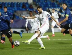 Real Madrid Melaju ke Perempat Final Liga Champions Usai Sukses Kalahkan Atalanta