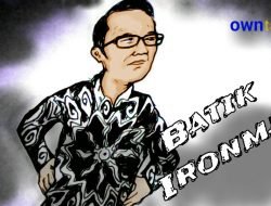 Gubernur Jabar Pamer Batik Ironman Ceplok Telor