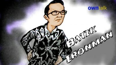 Gubernur Jabar Pamer Batik Ironman Ceplok Telor