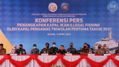 KKP Kembali Tangkap Dua Kapal Ikan Berbendera Vietnam Di Perairan Natuna