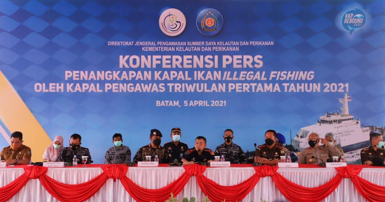 KKP Kembali Tangkap Dua Kapal Ikan Berbendera Vietnam Di Perairan Natuna