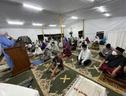 Pimpinan Komisi A & B DPRD DKI Kunjungi Tenda Mesjid At-Tabayyun