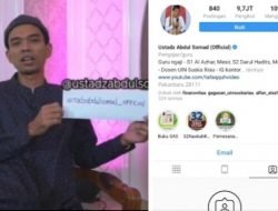 Akun Fanpage Facebook Resmi Ustadz Abdul Somad Raib