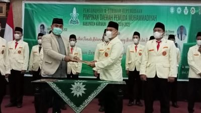 Pengukuhan Pimpinan Daerah Pemuda Muhammadiyah Kabupaten Karimun