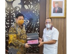 Percepat Peralihan Aset, Bupati Batu Bara Audiensi dengan Menko Perekonomian