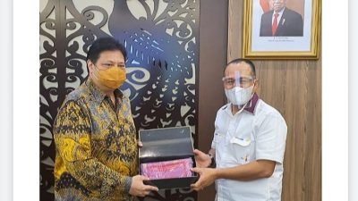 Percepat Peralihan Aset, Bupati Batu Bara Audiensi dengan Menko Perekonomian