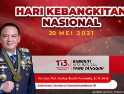 Peringati Harkitnas, Sekjen Kemenkumham RI Ajak Masyarakat Bangkit dan Optimis