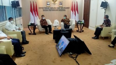 Gubernur Kepri Temui Menteri Agraria dan Tata Ruang