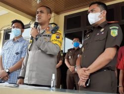 Polres Tanjung Balai Gelar Konpres Pembunuhan dan Penganiayaan Berat