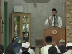DPD RI, Ria Saptarika jadi Khatib Salat Idul Fitri di Masjid Miftahul Jannah