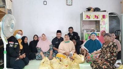 50 Paket Sembako di Bagikan kepada Warga Awang yang Membutuhkan