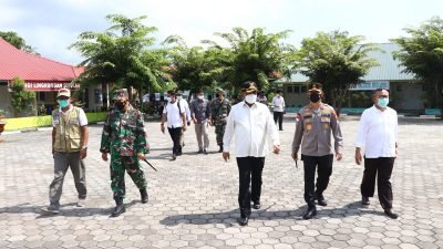 Kapolres Bersama Bupati dan FKPD Tinjuau Tempat Karantina