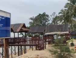 PT Timah Bangun Tanggul Talud Untuk Cegah Abrasi