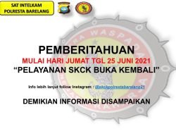 Besok 25 Juni, Layanan SKCK Kembali Dibuka di Polresta Barelang