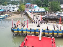 Mengenang Jasa Pahlawan Jelang Hut Bhayangkara, Polda kepri Tabur Bunga di Laut