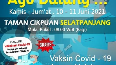 Polres Meranti kembali Menggelar Vaksinasi Massal Covid-19