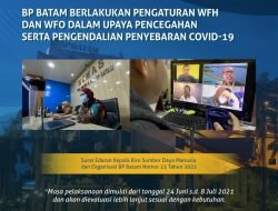 BP Batam Berlakukan Pengaturan WFH untuk Pengendalian Penyebaran Covid-19