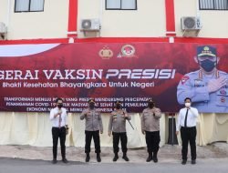 Polres Karimun Dirikan Gerai Vaksin Presisi Bagi Warga Karimun yang Belum di Vaksin