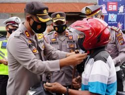 Meriahkan Hari Bhayangkara Ke-75, Polres Tanjung Balai Gelar Aksi Simpatik