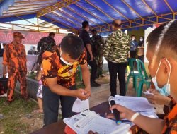 Pemuda Pancasila Bantu Kodim Selenggarakan Vaksin Gratis di Perumahan Barelang Glory