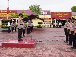 15 Orang Personil Polres Tanjung Balai Naik Pangkat, Ini Pesan Kapolres