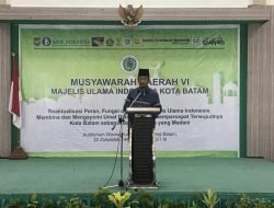 Sah! Lukman Rifai Terpilih Sebagai Ketua MUI Batam