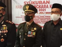 Polres Karimun Adakan Syukuran Sambut HUT Bhayangkara ke  75