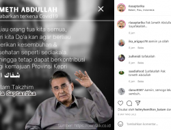 Ria Saptarika Ajak Masyarakat Doakan Kesembuhan Ismeth Abdullah