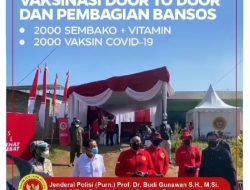 BIN Lanjutkan Aksi Vaksinasi dan Bagikan 10.000 Paket Sembako