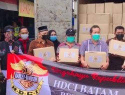 Ringankan Beban Masyarakat di Hari Kemerdekaan, HDCI Batam dan Kepri Bagikan 1000 Paket Sembako