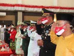 Bupati Aunur Pimpin Upacara HUT Kemerdekaan Dengan Khidmat