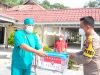 Peduli Nakes, Kapolres Tanjung Balai Serahkan Bantuan Sosial