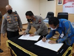 PLN Batam Tekan MoU Pengamanan Instalasi dan Aset Ketenagalistrikan dengan Polda Kepri