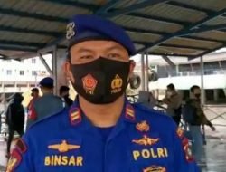Cegah Penyebaran Covid-19, Satpolairud Lakukan Pemeriksaan Terhadap Penumpang KM Kelud