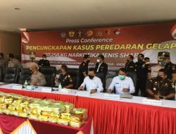 Polresta Barelang Amankan 5 Sindikat Peredaran Narkotika Jaringan Internasional