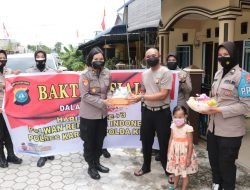 Polisi Wanita Polres Karimun Gelar Syukuran HUT Ke-73 Secara Virtual