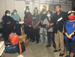 HMI Ibnu Sina Tanggap Bencana Kebakaran Baloi Mas Indah