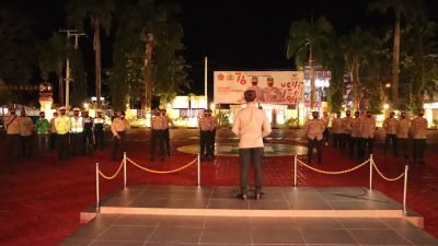 Tingkatkan Patroli KRYD Polres Karimun Beri Himbauan Protokol Kesehatan Covid-19