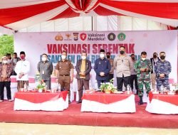 Polres Karimun Gelar Vaksin Merdeka Secara Serentak Untuk Pondok Pesantren dan Rumah Ibadah