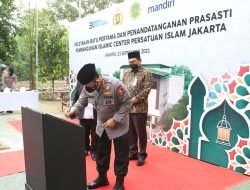 Kapolri Hadiri Peletakan Batu Pertama Islamic Center PERSIS