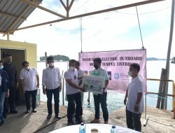 PLN Batam Sambut Baik Uji Coba Motor Tempel Listrik Nelayan