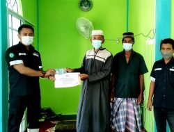 PT Timah Memberikan Bantuan Untuk Membangun Mushola di Pamak Laut