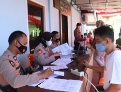 Pasca Diresmikan Kapolda Riau, Gerai Vaksin Center Polres Meranti Layani 1000 Lebih Warga